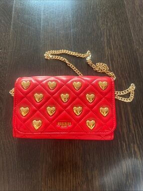 Moschino quilted shoulder bag